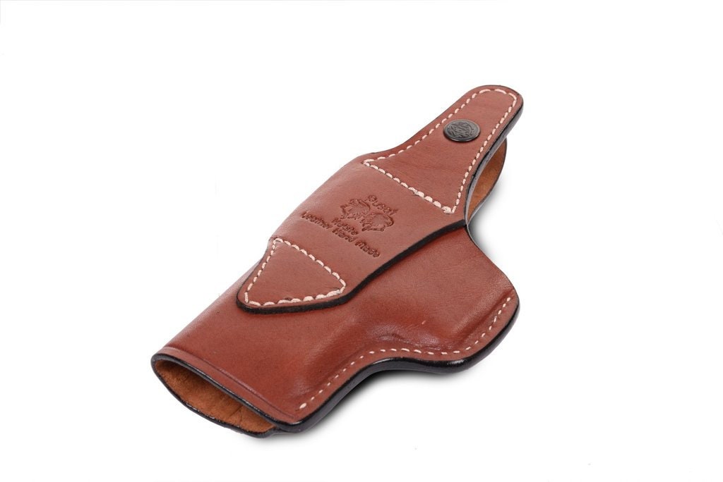 thumbnail interactive-video image 1 of Pro Carry HD Leather Gun Holster – OWB/IWB Concealed For Sig Sauer P220 P226, Ambidextrous, Made In USA 1 of 2