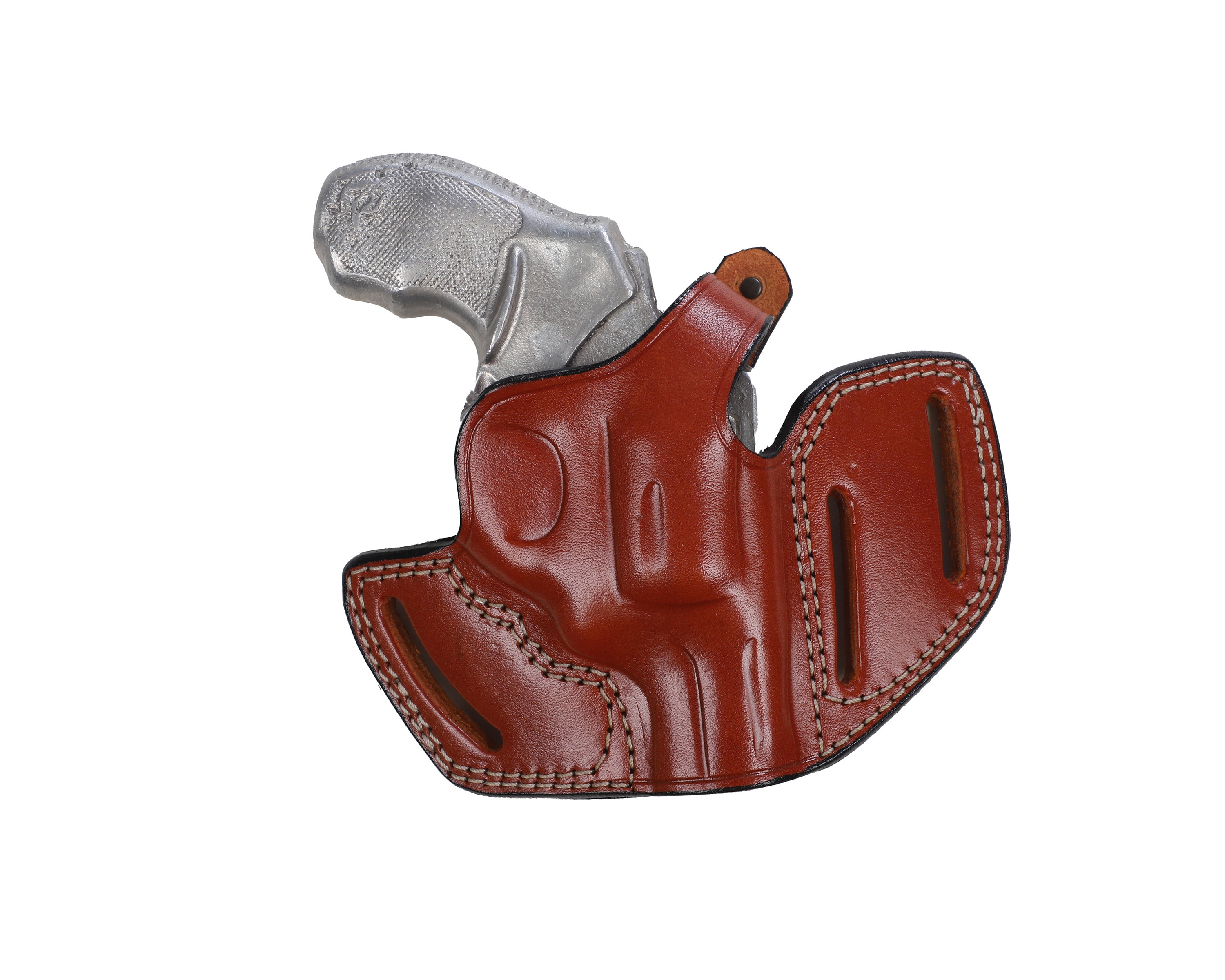 【英国アンティーク】英国直輸入•銅製モールドセット(TAGUS/TAURUS） Taurus Model 605 Defender Revolver Leather 2-3 Inch Three Belt