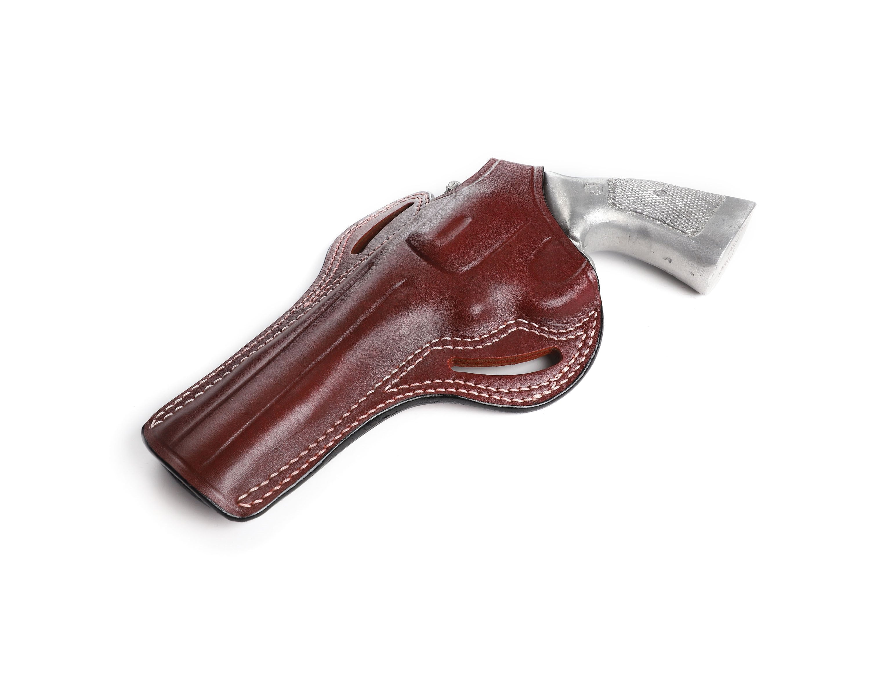 実物デサンティス レザーホルスター パイソン S&W Lフレーム 右 RH 黒 実物デサンティス レザーホルスター パイソン S&W Lフレーム 右