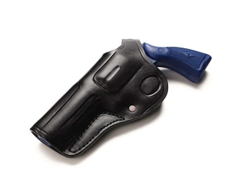 Colt King Cobra 4.25 inch Revolver Leather Cross Draw Holster