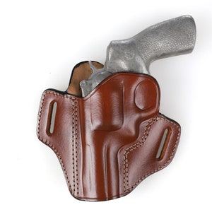 Ruger GP100 Leather Open Top Holster 3 INCH