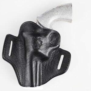 Colt Python Leather Open Top Belt Holster 3 INCH