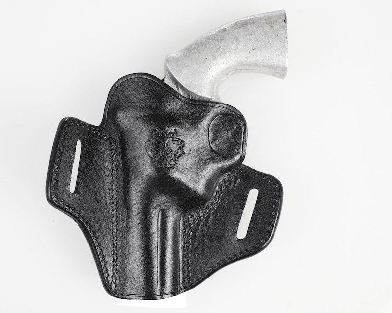 Colt Python Leather Open Top Belt Holster 3 INCH