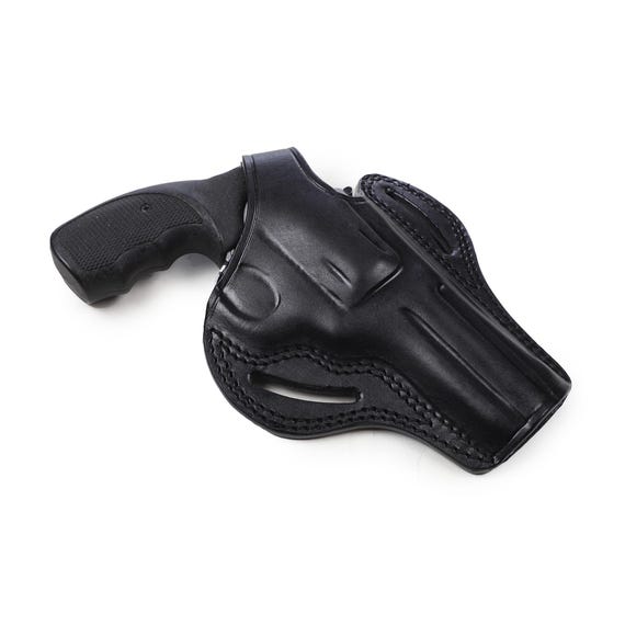 Pusat Holster - Hand-molded Leather OWB Thumb Break Holster Colt