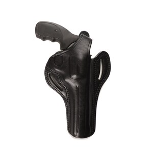 Ruger GP100 Revolver 6 inch 357 Magnum Leather OWB Holster