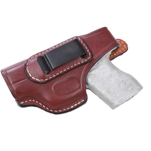 ルガー LC9、LC380 レザー IWB ホルスター ハンドクラフト 画像 1