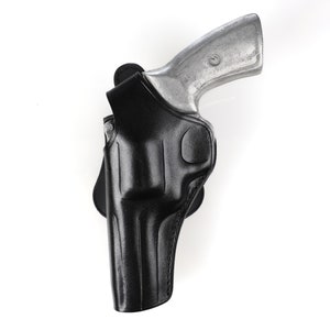 Ruger GP100 LeatherPaddle Belt Holster 4 inch