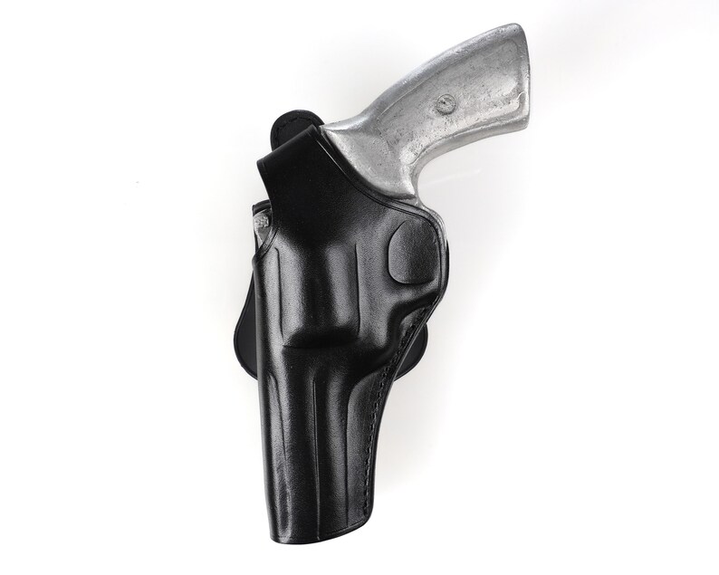 Ruger GP100 LeatherPaddle Belt Holster 4 inch