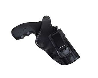 Colt Python, Lawman 357 Magnum Leather IWB 2.5 Barrel Holster