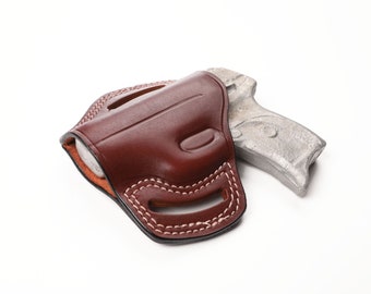 Ruger LC9, LC380 ACP Leather Pancake Sport OWB Holster