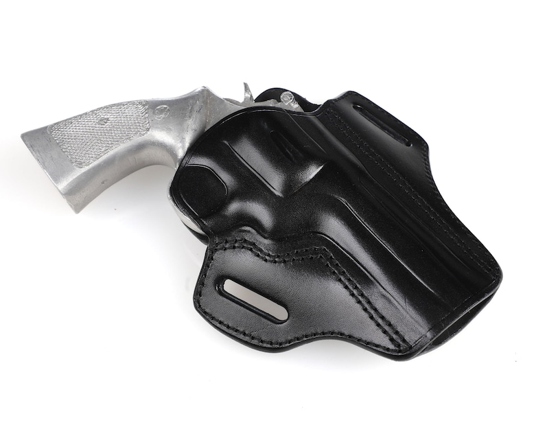 Smith Wesson 586 L Frame 4 inch Open Top Belt Holster