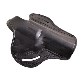 Revolver Taurus 65 Leather 357 Magnum 3-4 inch OWB Belt Holster Handcrafted