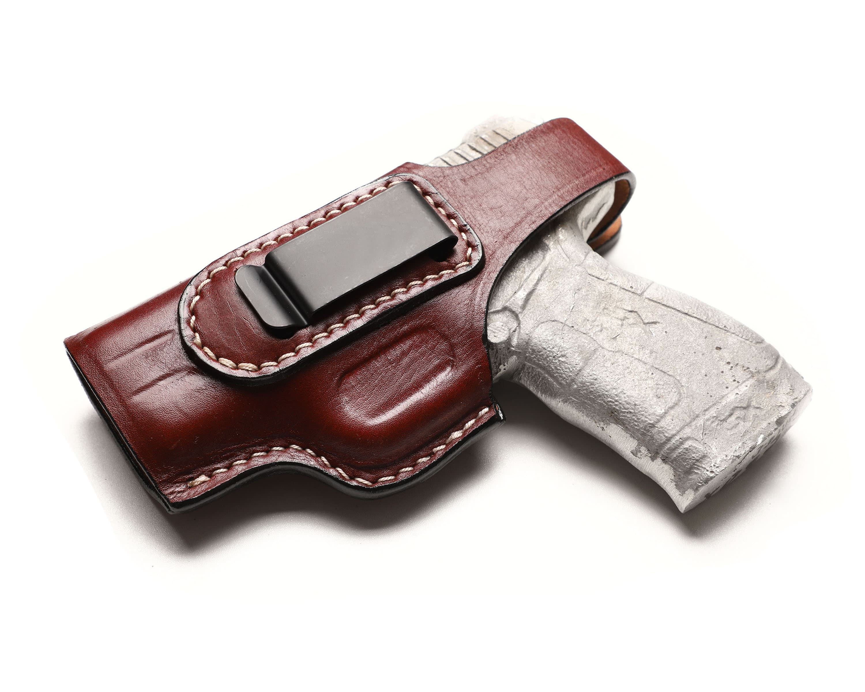 Springfield XD-E 9MM - 45 ACP 3.3 inch Premium Leather IWB Holster Handcrafted