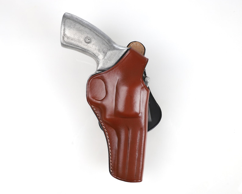 Ruger GP100 LeatherPaddle Belt Holster 4 inch