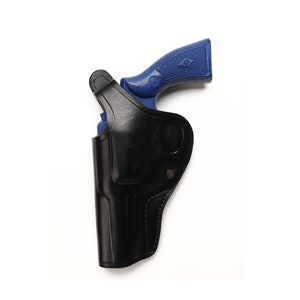 Colt King Cobra 4.25 inch Revolver Leather Cross Draw Holster