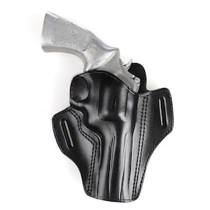 Smith Wesson 586 L Frame 4 inch Open Top Belt Holster