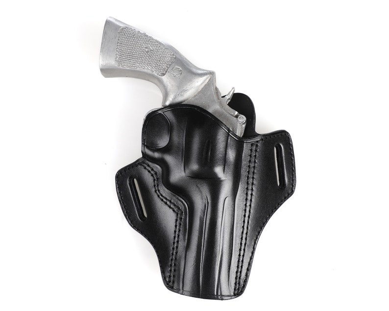 Smith Wesson 586 L Frame 4 inch Open Top Belt Holster