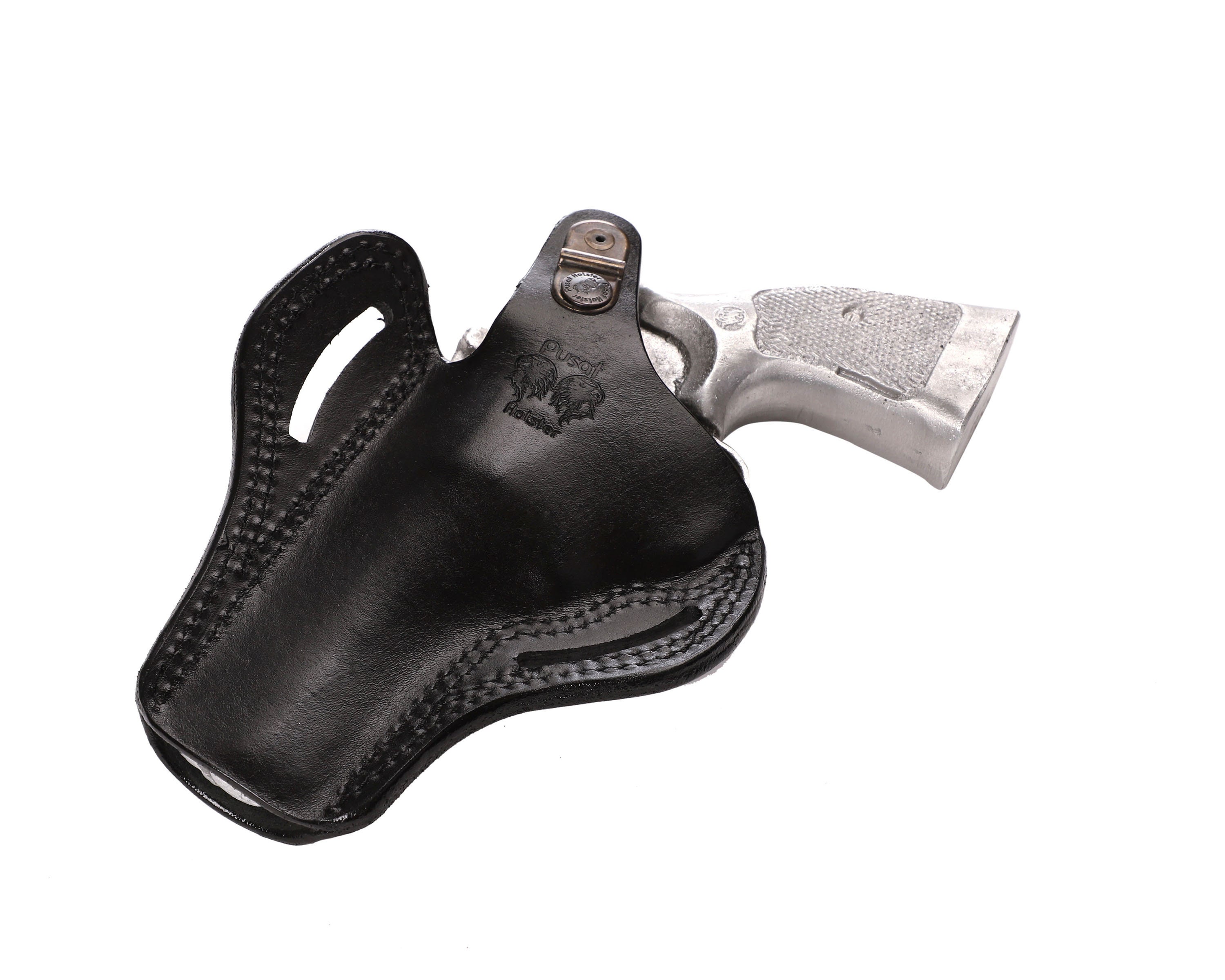 Cebeci Leather Belt Holster For Rossi Model 971 .357 Mag 4" Barrel - Right Hand