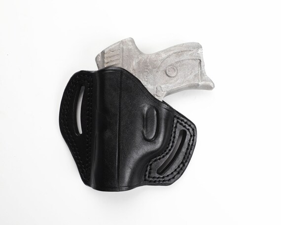 Ruger LC9 (LaserMax) Leather Pancake Holster - Brown - ETW Holsters