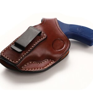 S&W MP Bodyguard MP 340 Revolver Leather IWB Holster
