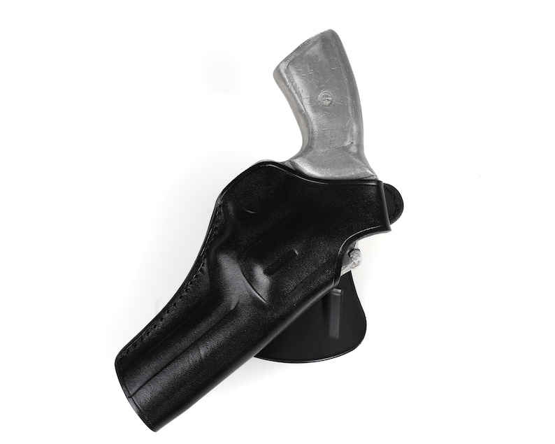 Ruger GP100 LeatherPaddle Belt Holster 4 inch