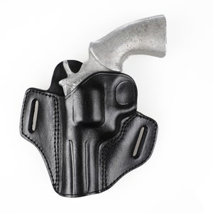 Colt Python Leather Open Top Belt Holster 3 INCH