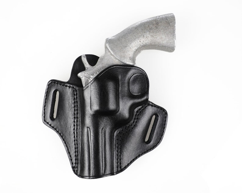 Colt Python Leather Open Top Belt Holster 3 INCH