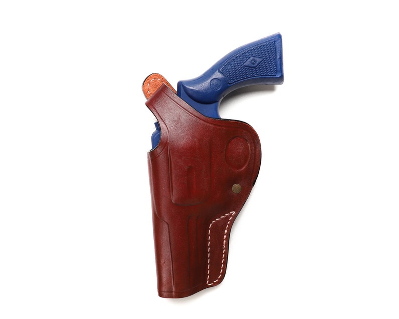 Colt King Cobra 4.25 inch Revolver Leather Cross Draw Holster