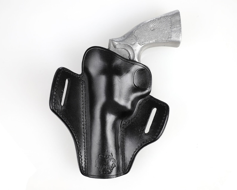 Smith Wesson 586 L Frame 4 inch Open Top Belt Holster