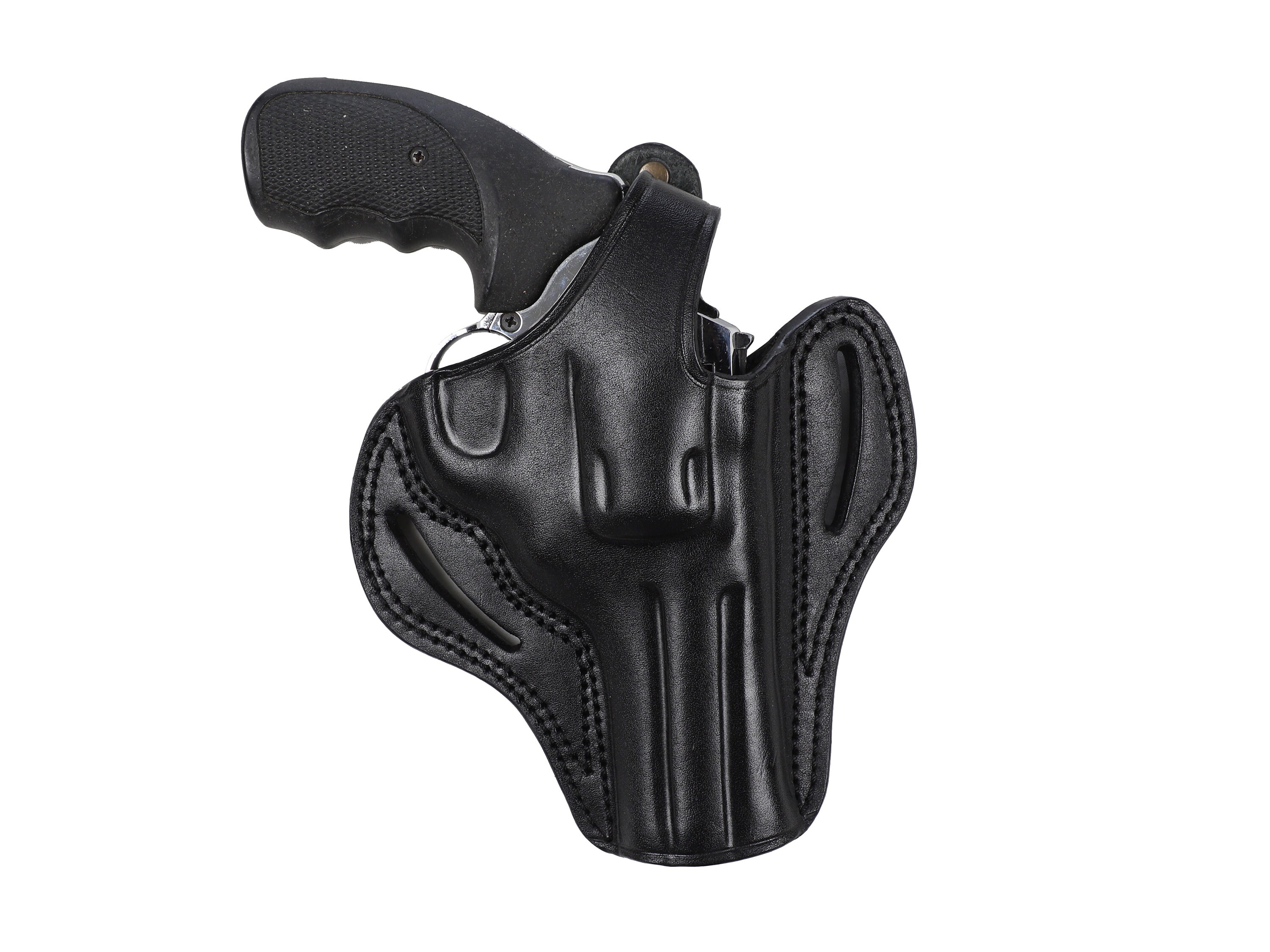 Pusat Holster Leather Belt Holster For Browning 1911 380 Acp 3.63 INCH