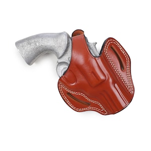 Holster OWB en cuir fait main pour Colt Lawman Mk III, canon de 2 pouces, étui à crêpes Snubby