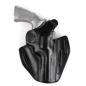 Smith Wesson 69 L Frame 4.25 inch Three Belt Slot Holster