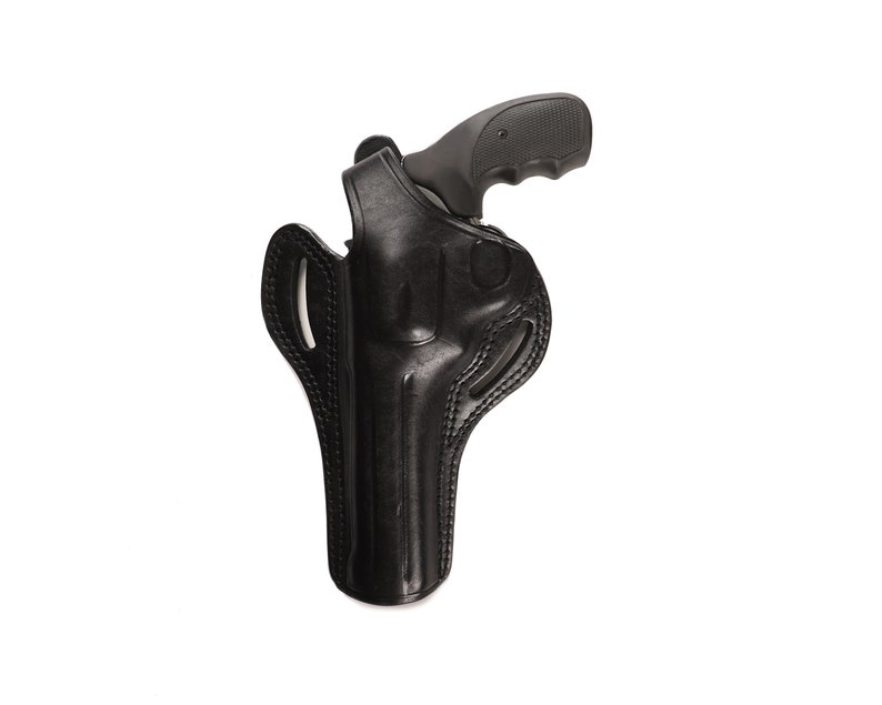 Ruger GP100 Revolver 6 inch 357 Magnum Leather OWB Holster