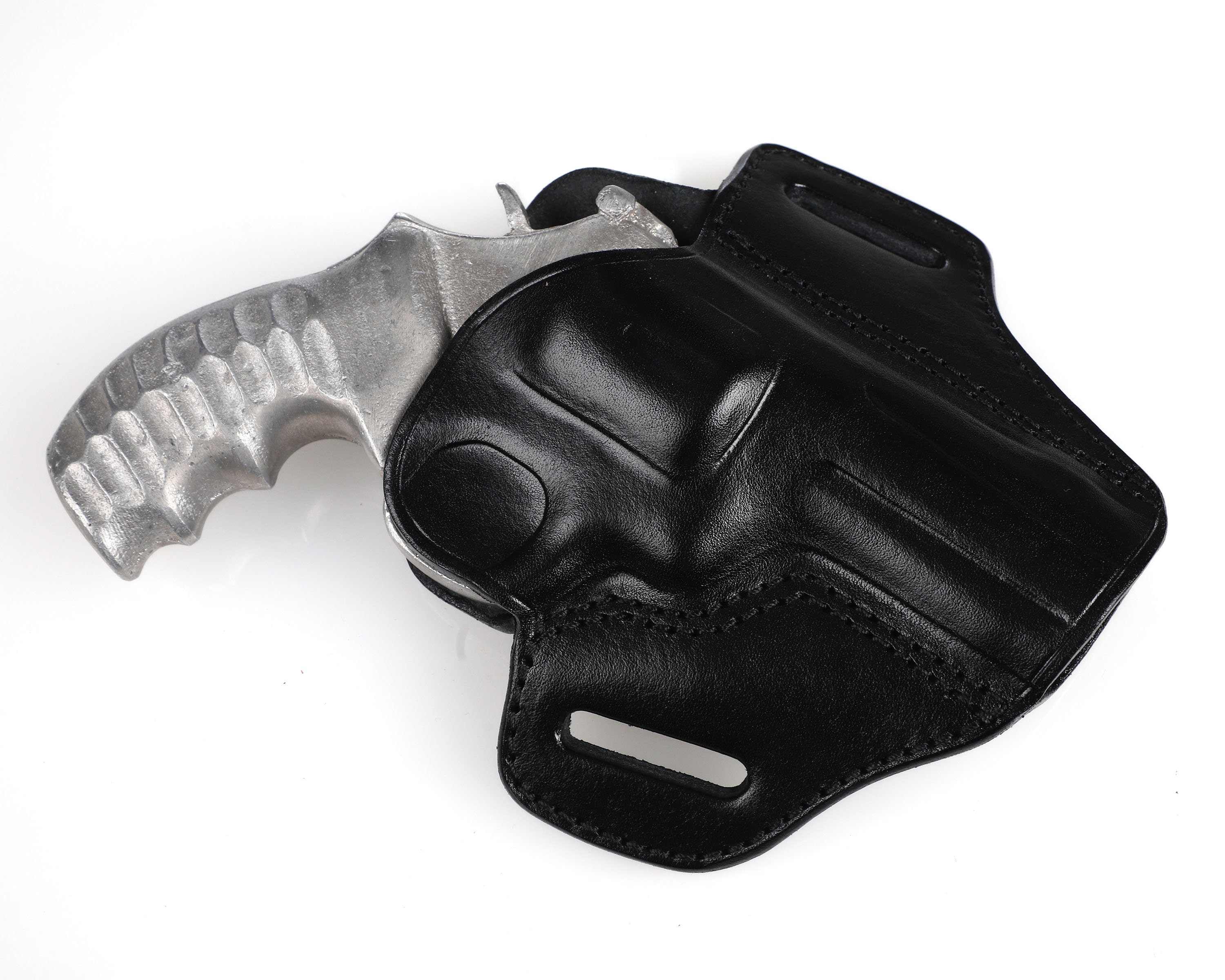 SW 586 L Frame 2.5 Inch Open Top Holster, Leather Vegetable Tanned ...
