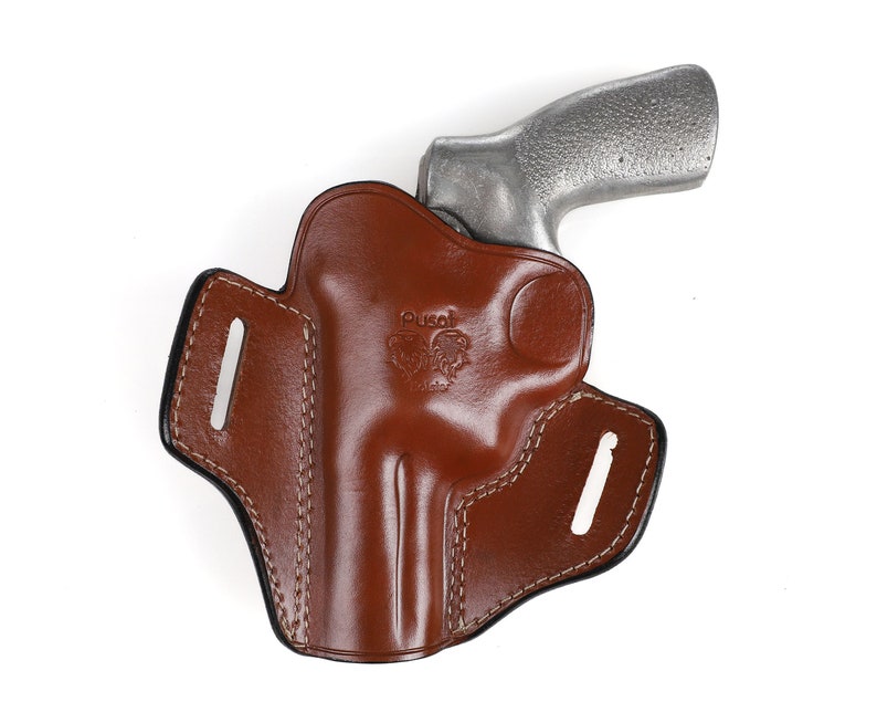Ruger GP100 Leather Open Top Holster 3 INCH