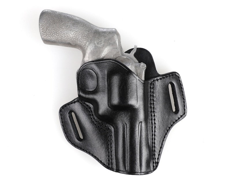Ruger GP100 Leather Open Top Holster 3 INCH