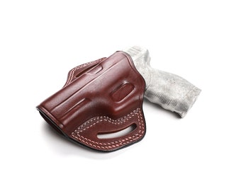 Taurus PT 24/7 Pro 9 MM 45ACP Lederpfannkuchen Sport OWB 4.20 BBL Holster