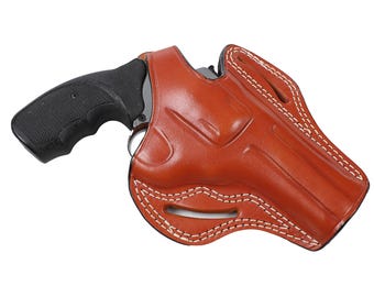 Étui OWB personnalisé en cuir pleine fleur Ruger Security Six 4 barils, étui pour revolver, fabriqué à la main