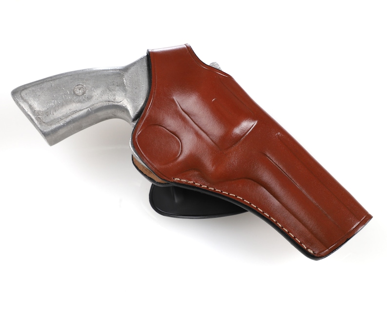 Ruger GP100 LeatherPaddle Belt Holster 4 inch