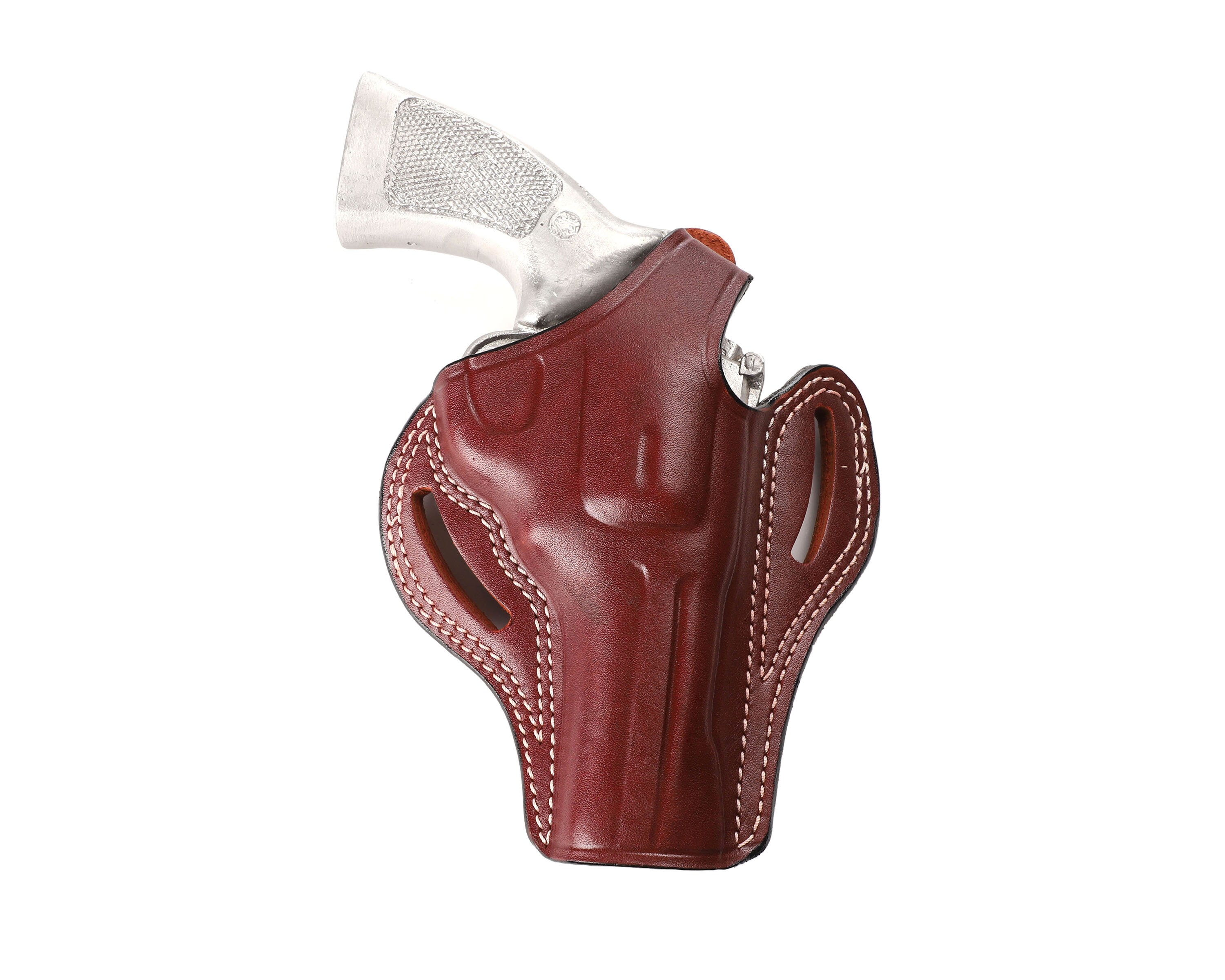 New Barsony Belt Loop Gun Holster Smith & Wesson 22 327 38 357