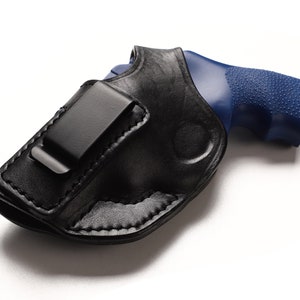 Ruger LCRx 38 SPL Revolver Leather 1.87 inch IWB Concealed Carry Holster
