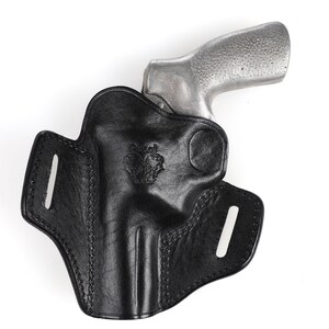 Ruger GP100 Leather Open Top Holster 3 INCH