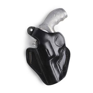 Funda de cuero OWB S&W modelo 66 K-Frame de 2,75 pulgadas - Estuche moldeado a mano para revólver calibre .357