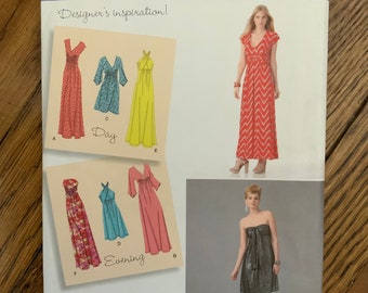 Simplicity 1804 Dress Pattern size 6, 8, 10, 12, 14 bust 30.5-36”