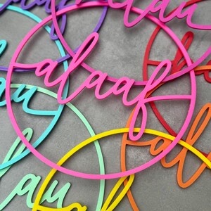 Corona Alaaf en blanco – Decoración de carnaval impresa en 3D | Corona DIY para diseñar | Decoración de carnaval estilo Colonia | Aprox. 24 cm de diámetro | Extra grande imagen 6