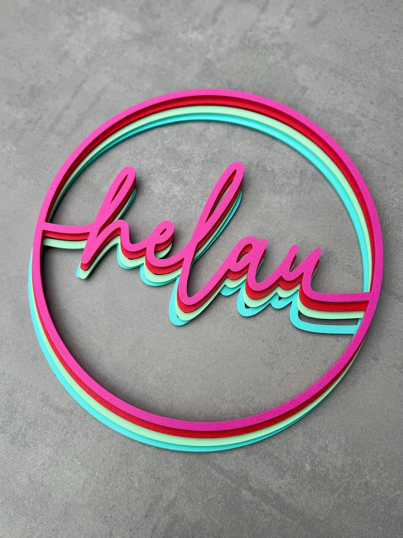 Corona Alaaf en blanco – Decoración de carnaval impresa en 3D | Corona DIY para diseñar | Decoración de carnaval estilo Colonia | Aprox. 24 cm de diámetro | Extra grande Helau
