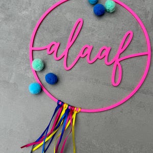 Corona Alaaf en blanco – Decoración de carnaval impresa en 3D | Corona DIY para diseñar | Decoración de carnaval estilo Colonia | Aprox. 24 cm de diámetro | Extra grande imagen 7