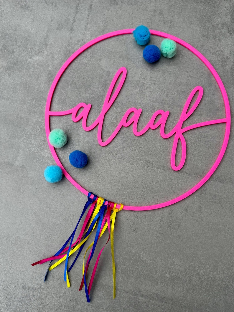 Corona Alaaf en blanco – Decoración de carnaval impresa en 3D | Corona DIY para diseñar | Decoración de carnaval estilo Colonia | Aprox. 24 cm de diámetro | Extra grande imagen 7