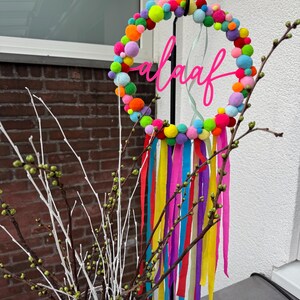 Corona Alaaf en blanco – Decoración de carnaval impresa en 3D | Corona DIY para diseñar | Decoración de carnaval estilo Colonia | Aprox. 24 cm de diámetro | Extra grande imagen 9