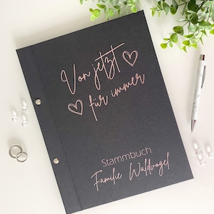 Stammbuch A4- Design 010 - personalisierbar mit Namen